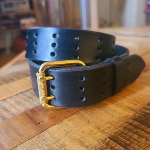 The Black Acre Leather Belt